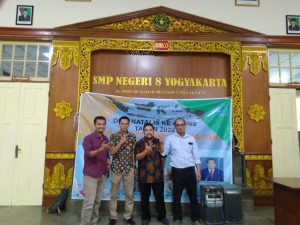 DESP lecturer at SMPN 8 Yogyakarta