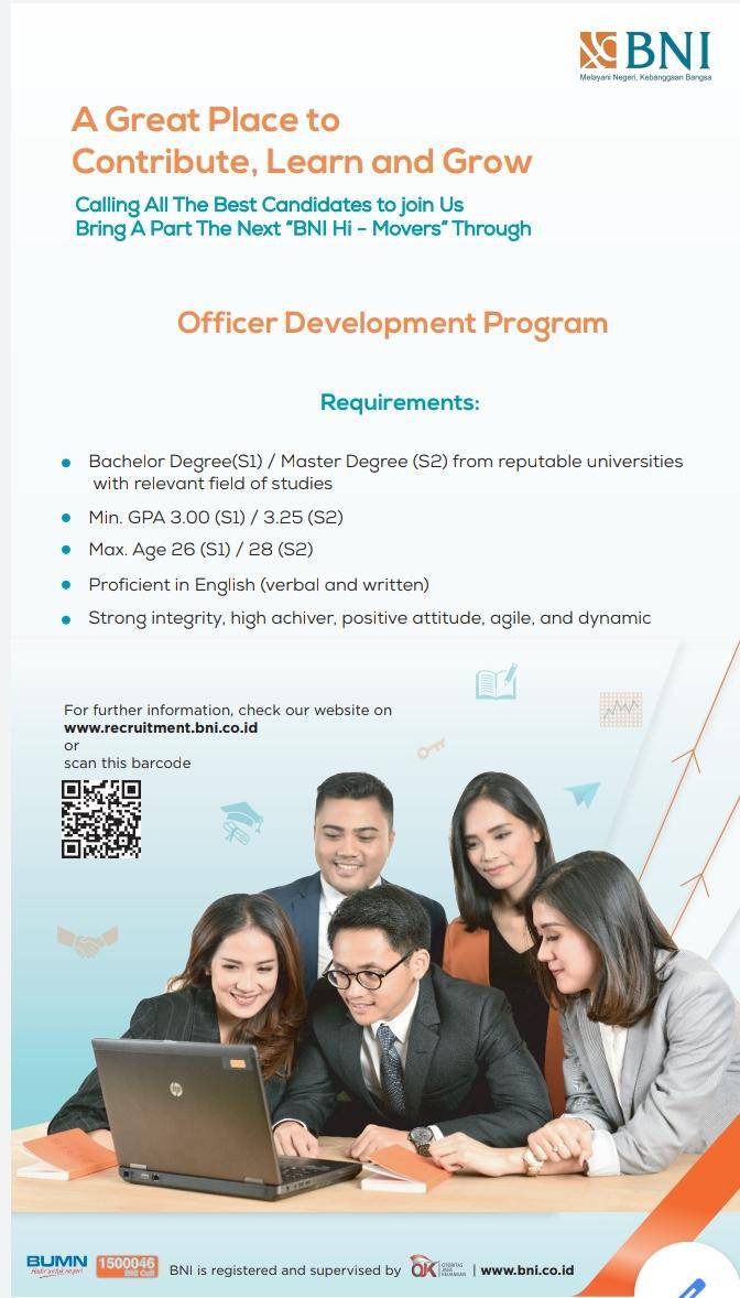 Job vacancy bank indonesia 2013