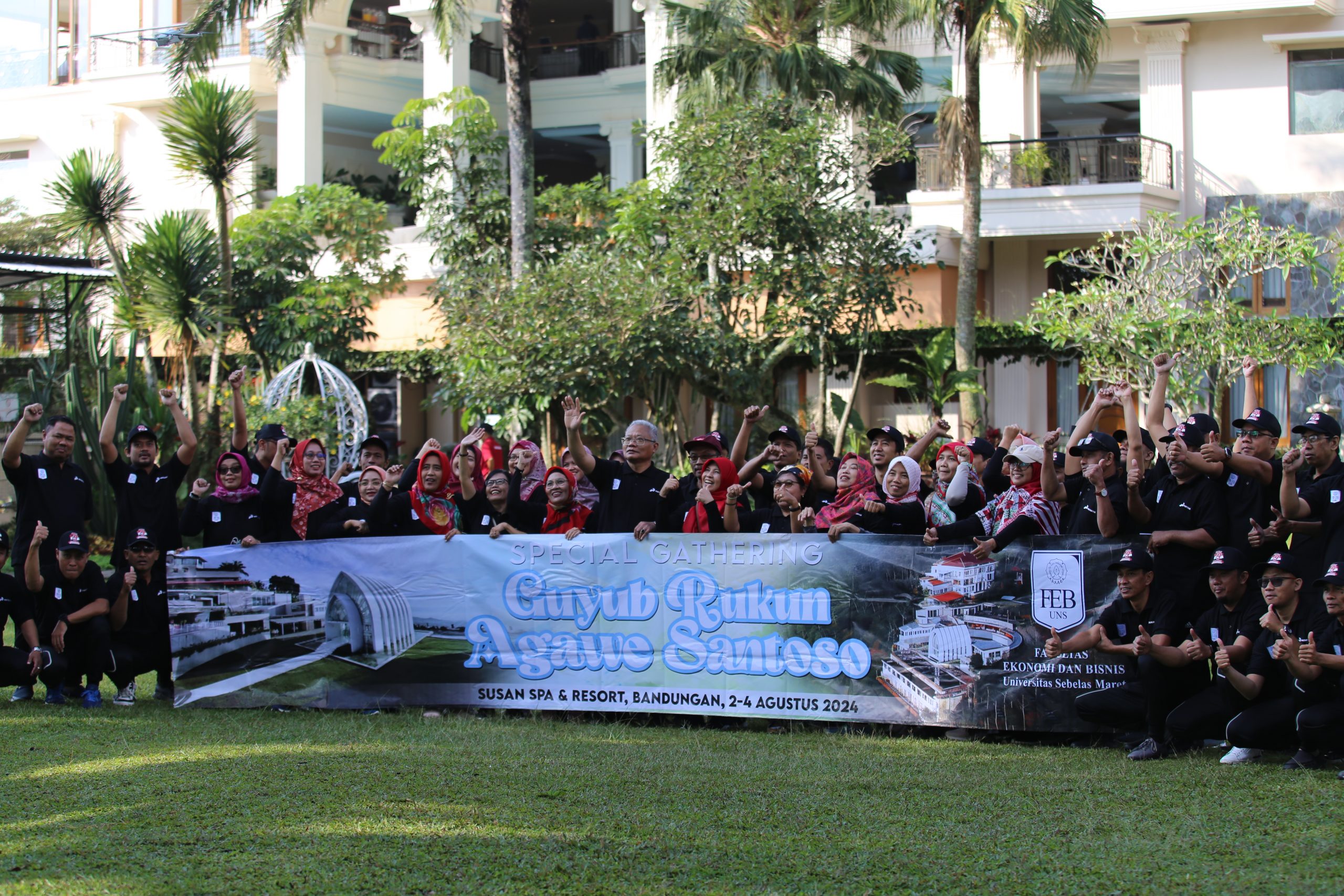 Guyub Rukun Agawe Santosa: FEB Partners with Pertamina for Team Gathering