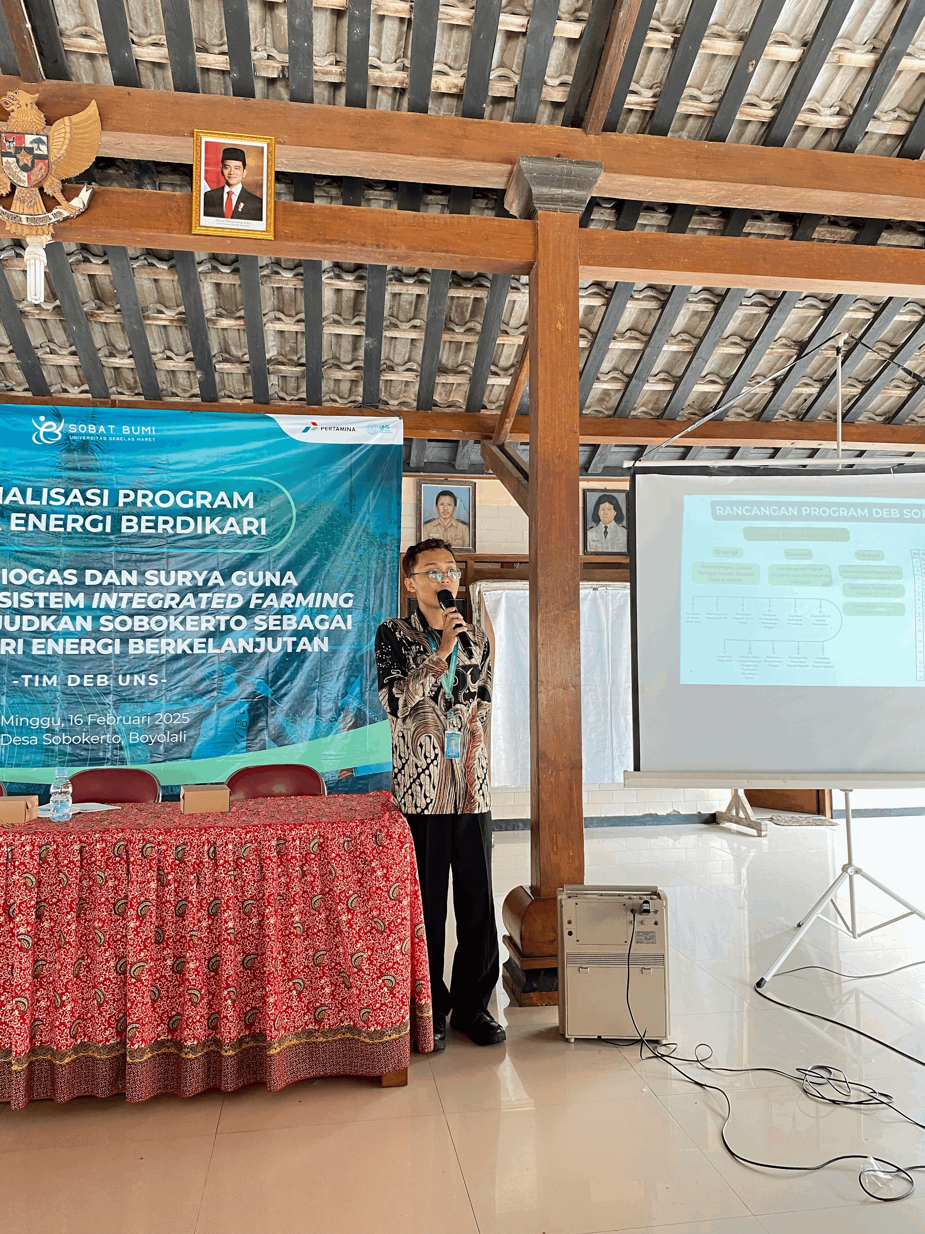 Tim DEB UNS Gelar Sosialisasi Program Desa Energi Berdikari di Desa Sobokerto Boyolali         