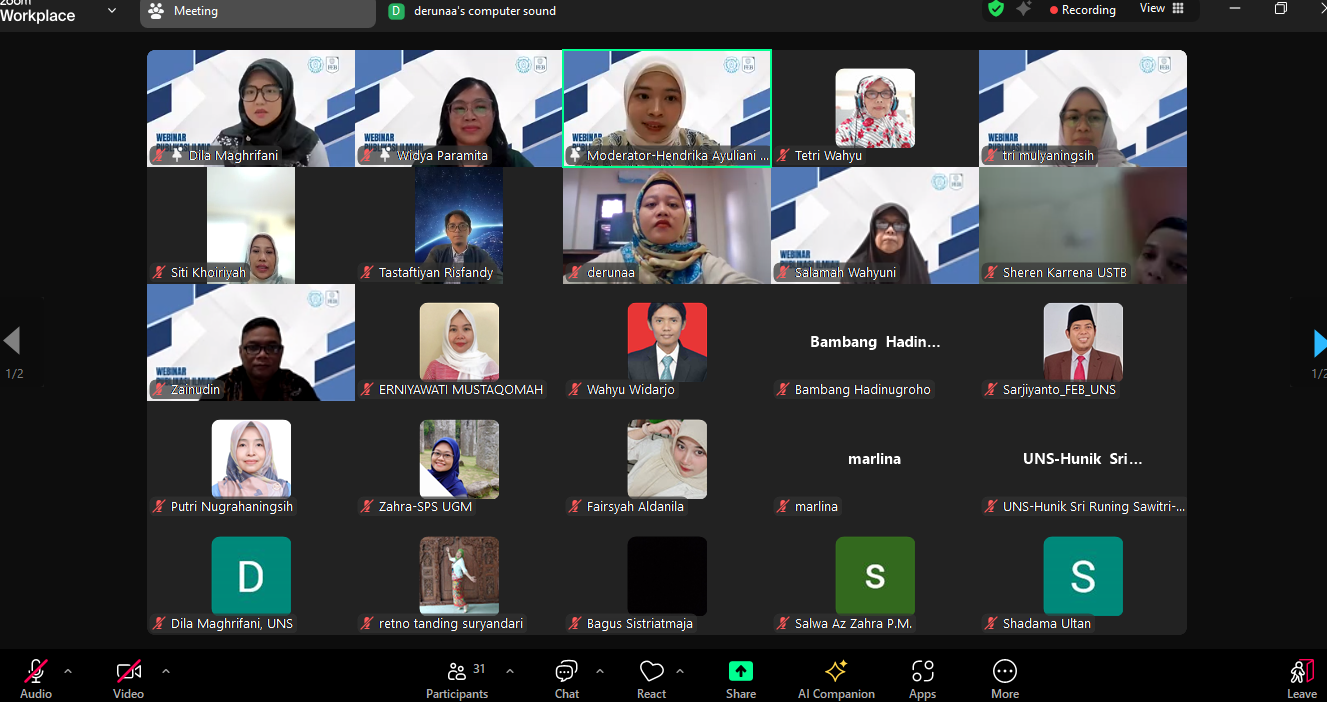 P4M Gelar Webinar Publikasi Ilmiah Bertajuk Strategi Publikasi di Jurnal Bereputasi: Optimalisasi Kualitas Karya Ilmiah untuk Menembus Scopus dan SINTA