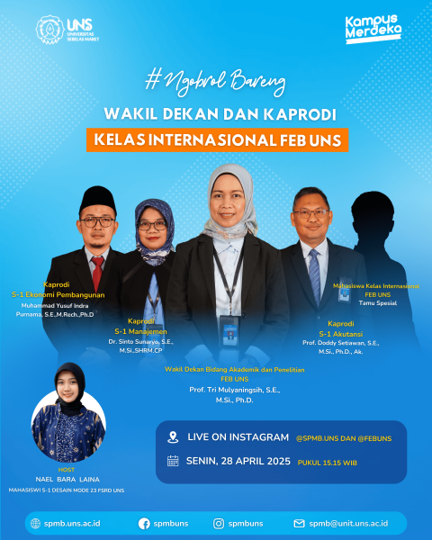 Ngobrol Bareng Seputar Kelas Internasional FEB UNS