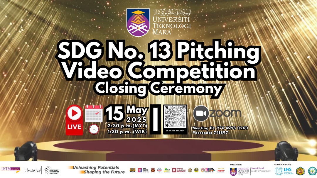 Two Teams from Accounting Study Program FEB UNS Receive Awards at the SDG 13 Pitching Video Competition