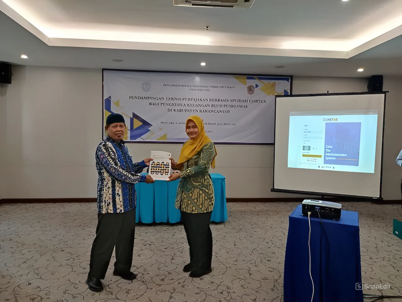 Enhancing the Competence of BLUD Puskesmas Financial Managers, PKM HGR-UNS Team Provides Technical Assistance on Taxation for BLUD Puskesmas in Karanganyar Municipality