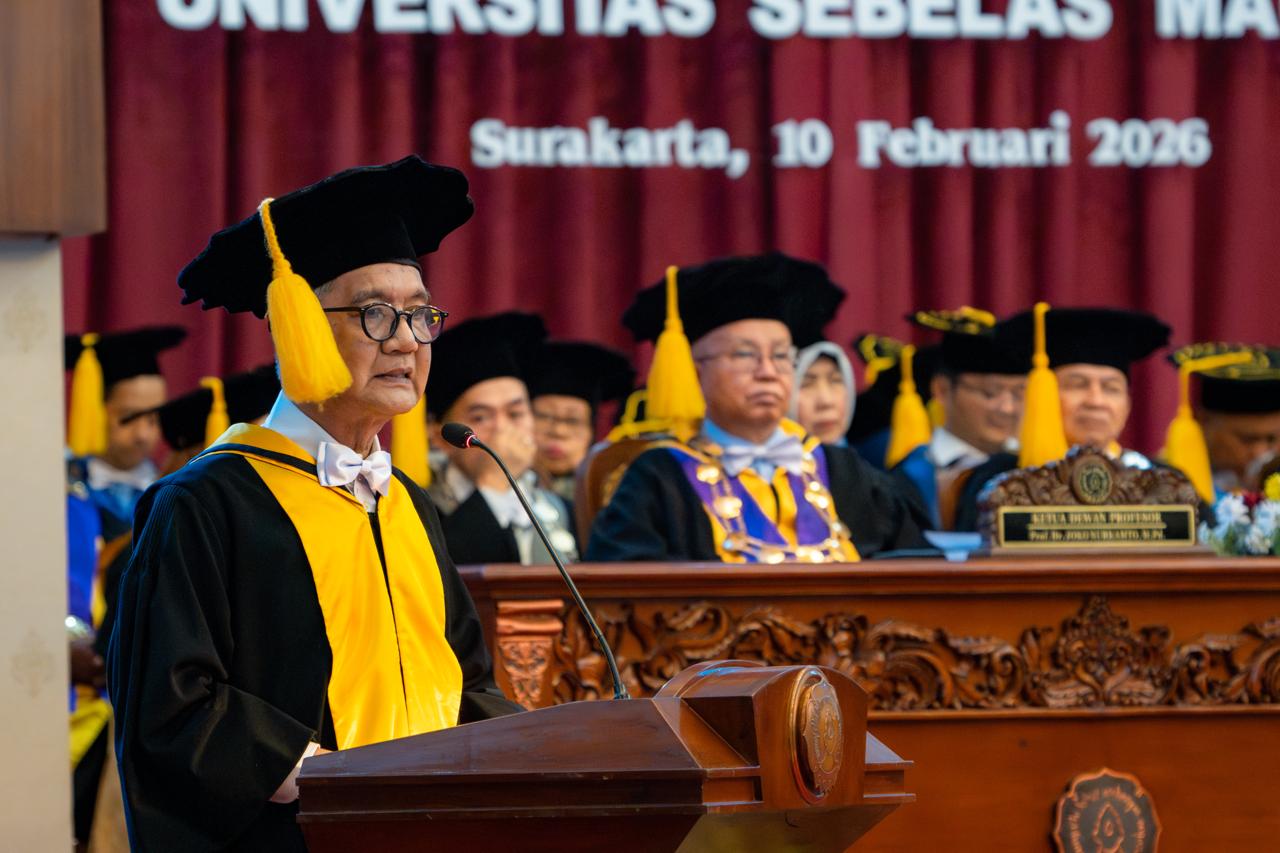 Inaugurated as Professor at UNS, Prof. Agung Prabowo Calls for Reframing Corporate Governance in Indonesia