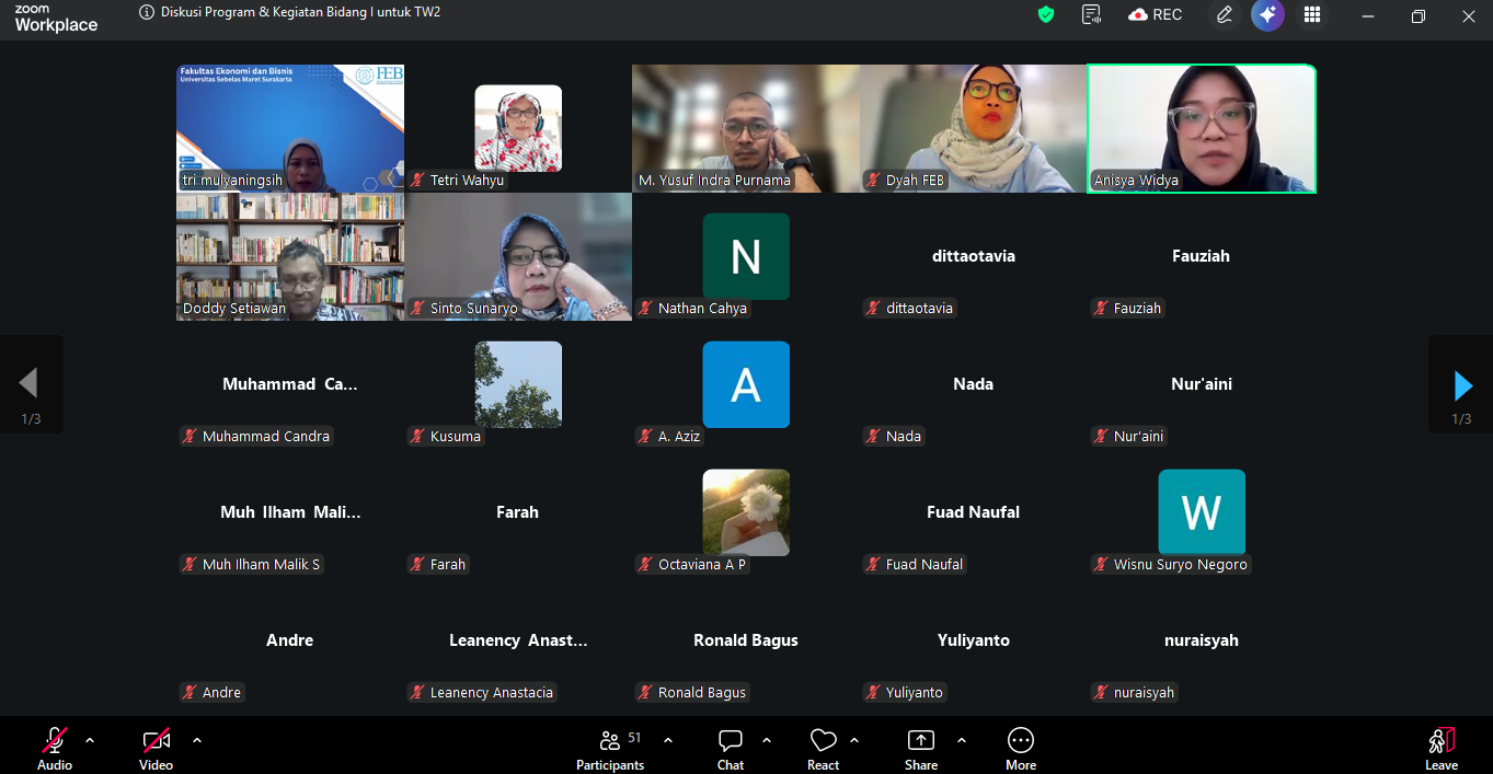 FEB UNS Dampingi Mahasiswa Hadapi Kendala Akademik dan Penyelesaian Studi